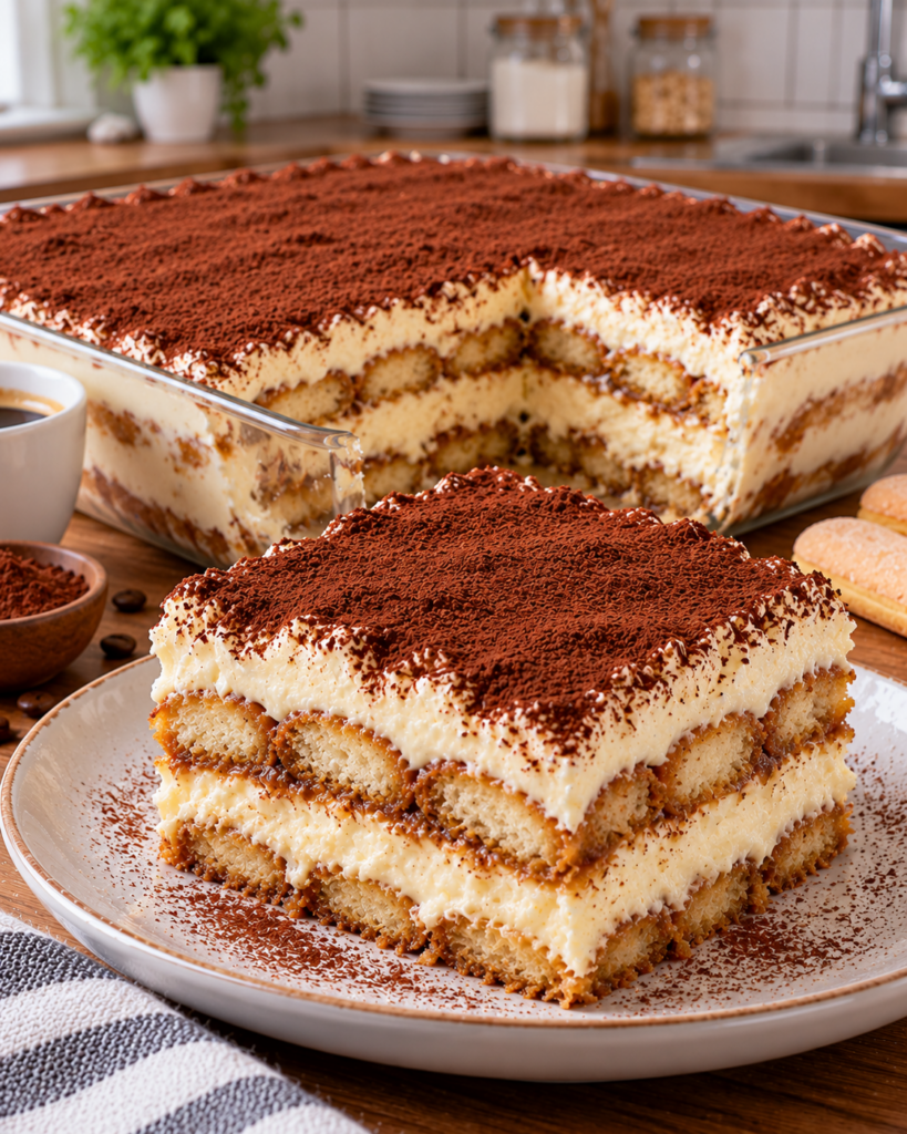 Tiramisu ohne Alkohol