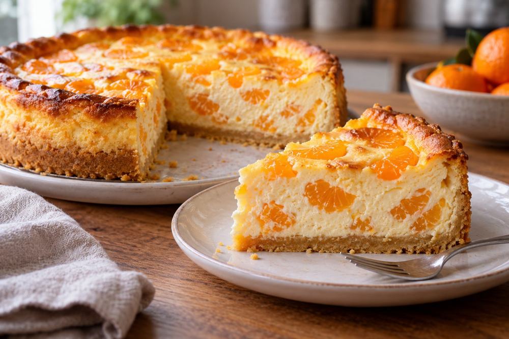 Mandarinen-Käsekuchen